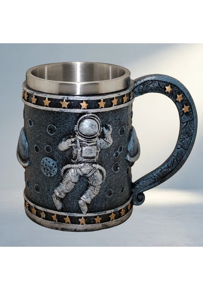 Dikkat Çekici Astronot Tasarımlı Kupa Bardak 12x7