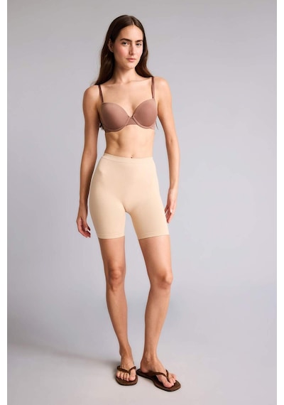 Defacto Seamless Bej Boxer F5366ax26spbg314 Bej-bg314