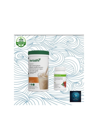 Formül 1 Besleyici Shake Karışımı 500 G + Çay Ve Bitki Ekstreli Aromalı İçecek Tozu Klasik Aromalı 51 G