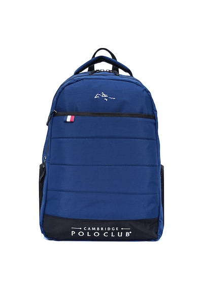 Cambridge Polo Club Minimalist Tasarım Lacivert Unisex Okul Günlük Seyahat Sırt Çantası - Plcan2166-004 Çok Renkli