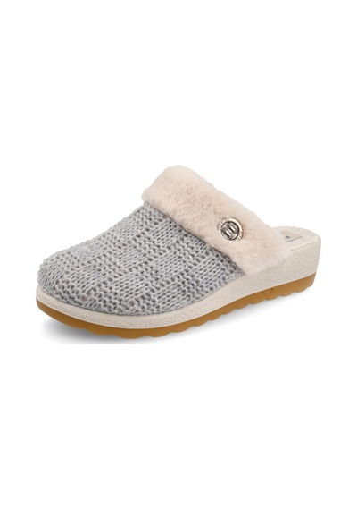 6312-grey Terlik/ Panduf Ev Kadın 44 X59 Kr Fly Flot Cloth Woman Slıpper 6312-grey