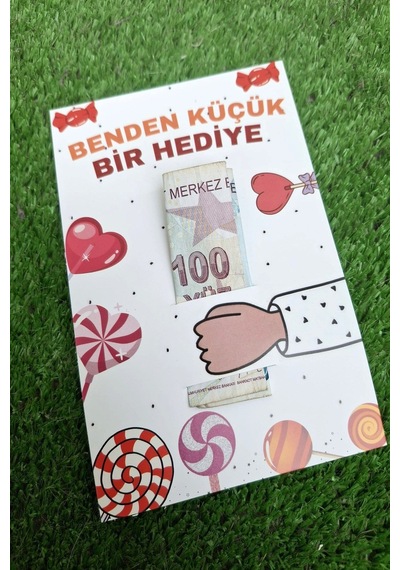 10 Adet Harçlık Kartı - Lolipop Kartı - Bayram Hediyesi - Ramazan Bayramı - Kurban Bayramı