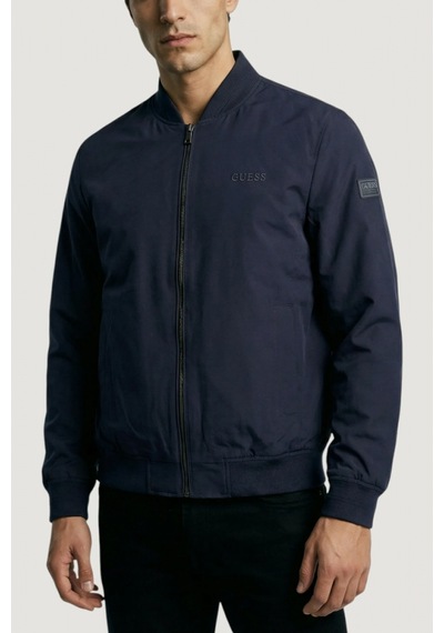 Guess Esnek Katlanabilir Bomber Erkek Lacivert Ceket M6rl09wj362-g7v2 Lacivert