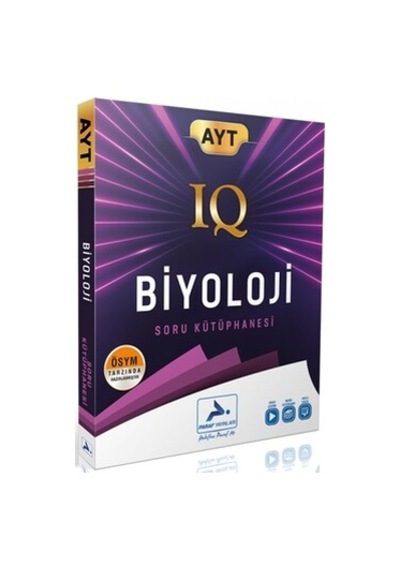 2027 Paraf Yayınları Ayt Biyoloji Iq Soru Kütüphanesi