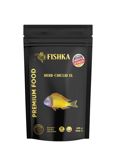 Fishka Herb-Cichlid XL 1000 ml Tropheus Balık Yemi