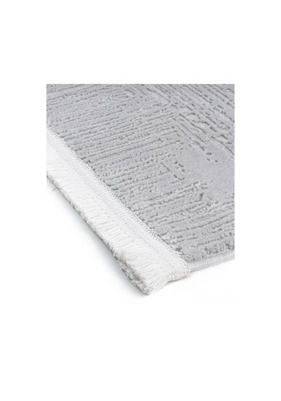 Elvey Home 7102 Gri Modern Desen Doğal Taban Koridor Mutfak Çocuk Oturma Odası Salon Halı Yolluk 7102grey