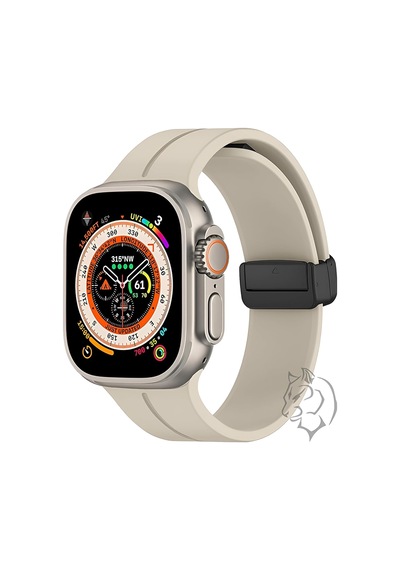 Apple Watch Manyetik Silikon Kordon 42/44/45/49/l Kadın Erkek Spor Kordon İwatch Apple Watch Serisi 8 7 6 5 4 3 2 1 Se Ultra İle Uyumlu Çok Renkli