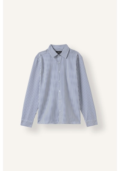 Defacto Modern Fit Polo Yaka Çizgili Kırışık Dokulu Uzun Kollu Gömlek D6003ax26auwt34 Beyaz-wt34 Defacto Modern Fit Polo Yaka Çizgili Kırışık Dokulu Uzun Kollu Gömlek D6003ax26auwt34 Beyaz-wt34