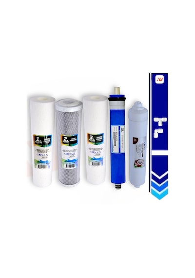 Conax Tüm Açık Kasa Su Arıtma Cihazlarına Uyumlu 5'Li Set 80 Gpd Membranlı