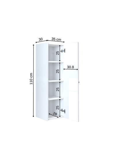 Ada Banyo Dolabı Mat Suntalam 110 Cm Banyo Boy Dolabı Beyaz Mat Beyaz Ada Banyo Dolabı Mat Suntalam 110 Cm Banyo Boy Dolabı Beyaz Mat Beyaz