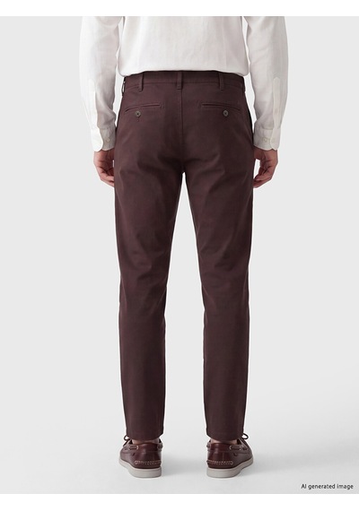 Lcwaıkıkı Classic Mürdüm Slim Fit Erkek Chino Pantolon