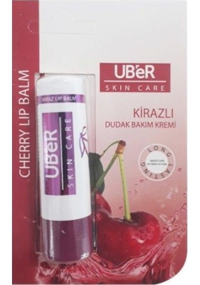 Uber Lip Care Kirazlı Dudak Bakım Kremi