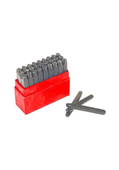 Mannesmann 244-10 Çelik Harf Zımba Seti 10 MM