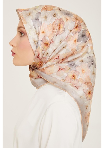Armine İpek Eşarp 2024 Yaz - 9108-33 Twill - 9108-33