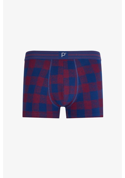 Penti Erkek Oldtown Ekoseli 3lü Boxer Çok Renkli