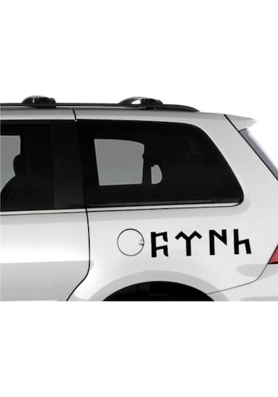 Göktürk Göktürkçe Türk Yazısı Sticker 01247