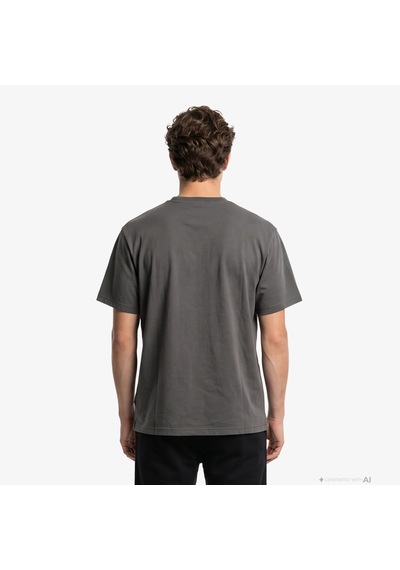 Champion Ss Erkek Haki T-shirt 222629 Çok Renkli