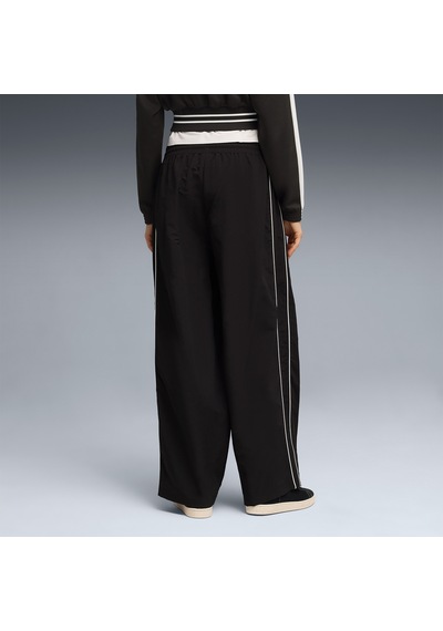 Puma T7 Woven Track Kadın Siyah Pantolon 634559 Siyah