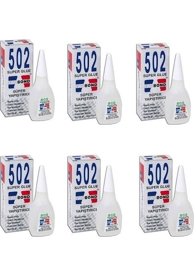 Evobond 502 Yapıştırıcı 20 G 6 Adet
