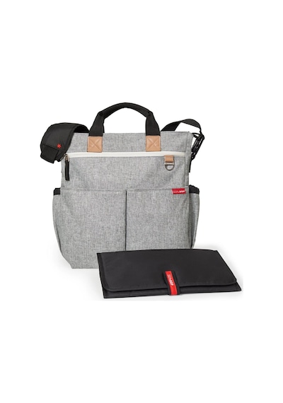 Skip Hop Duo Bebek Bakım Çantası IB10161 Gri Melanj