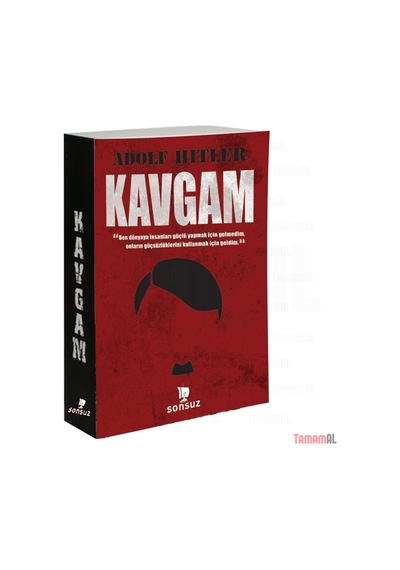 Adolf Hitler / Kavgam Tam Metin / 540 Sayfa / Sonsuzkitap