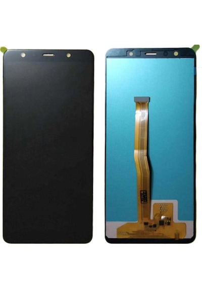 Samsung Galaxy Uyumlu  A7 2018 A750 Oled Lcd Ekran Dokunmatik Siyah Oled