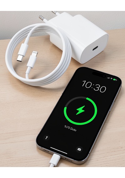 Apple iPhone 14 13 12 11 8 Plus 7 Uyumlu 20w Pd Hızlı Şarj Seti 27769115