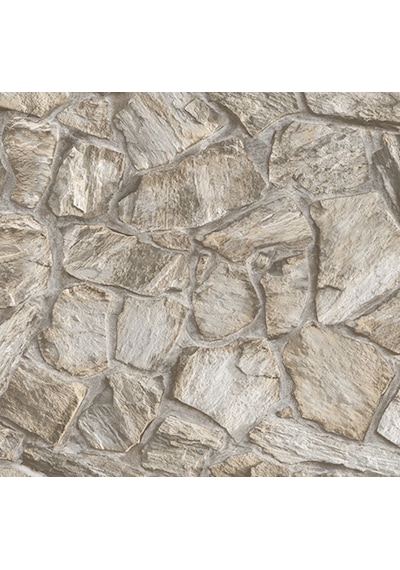 Adawall Roka 16m2 Duvar Kağıdı 23114 Serı Taş Desen 3boyutlu Silinebilir Açık Bej