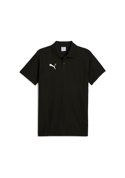Puma Team Evostripe Polo Erkek Futbol Polo Yaka Tişört 65995203 Siyah 65995203 SIYAH