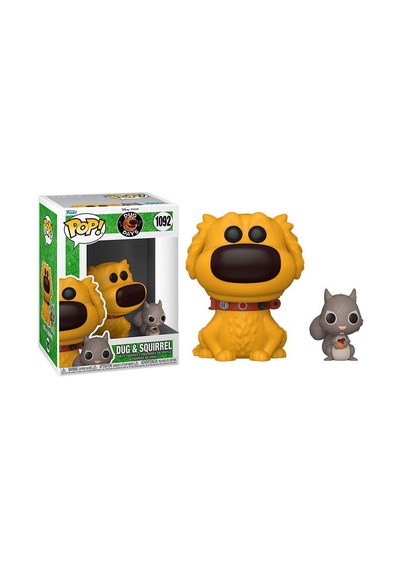Funko Pop Disney Dug Days - Dug With Squirrel No 1092 Figürü