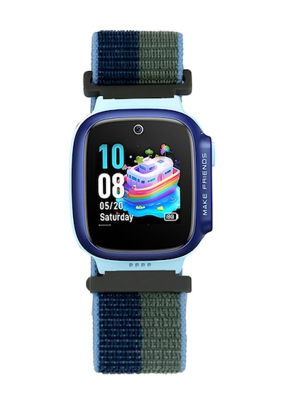 Huawei Watch Gt 5 Pro 42mm Uyumlu Krd-03 Çocuklara Özel Hasır Kordon - Kırmızı