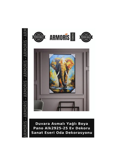Duvara Asmalı Yağlı Boya Pano Alk2925-25 Ev Dekoru Sanat Eseri Oda Dekorasyonu