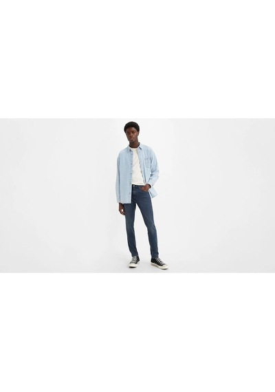 Levi's Lse 512 Pamuklu Normal Bel Dar Paça Slim Tapered Fit Jeans Erkek Kot Pantolon A2087-9930 Lacivert
