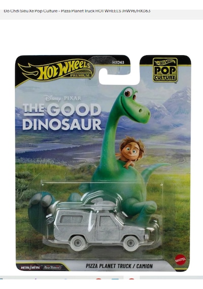 Hot Wheels Pop Culture - Pizza Planet Truck Jhw96/hxd63 Açık Gri