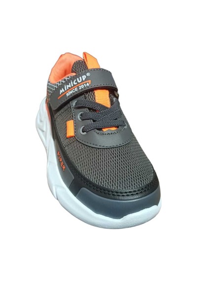 Minicup Füme Orange Kids Sneaker Esnek Rahat Kalıp Kız Çocuk Spor Ayakkabı Tam Kalıp Günlük Ayakkabı Pudra Beyaz - Füme - Turuncu Minicup Füme Orange Kids Sneaker Esnek Rahat Kalıp Kız Çocuk Spor Ayakkabı Tam Kalıp Günlük Ayakkabı Pudra Beyaz - Füme - Turuncu