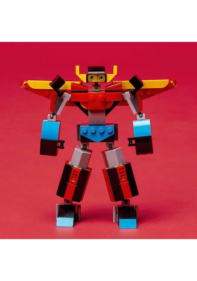 LEGO® Creator 3’ü 1 Arada Süper Robot 31124 6+ Yaratıcı Oyuncak Yapım Seti - 159 Parça
