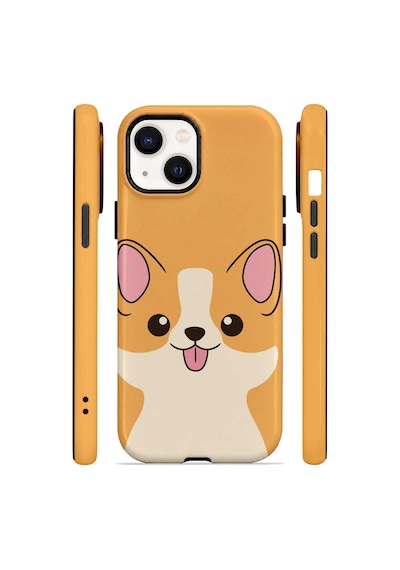 Velvoria Valestra Corgili Apple Apple iPhone Uyumlu 15 Plus Magsafe Koruma Kılıfı Valestra Magline - Corgili