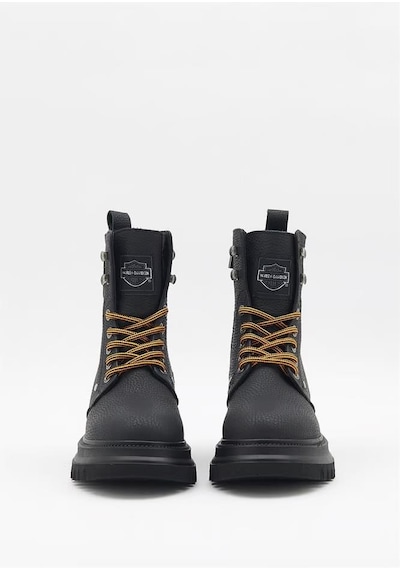 Harley Davidson Dearie M Floater Black Kadın Bot Siyah
