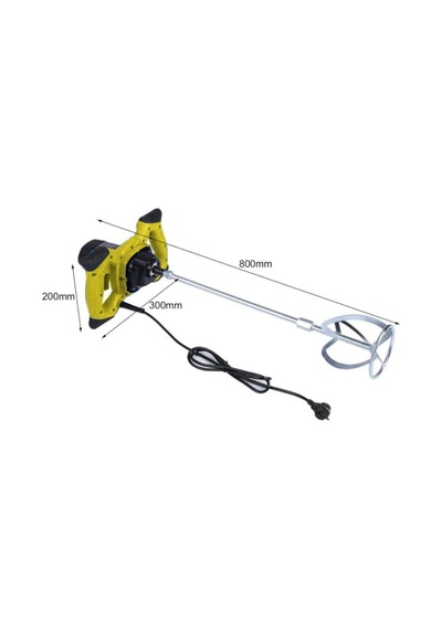 Italy Style 2400 W Elektrikli Boya ve Harç Karıştırıcı