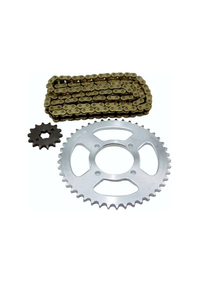 YAMAHA YBR UYUMLU ÖN-ARKA DİŞLİ ZİNCİR SET O-RİNGLİ RAMZEY