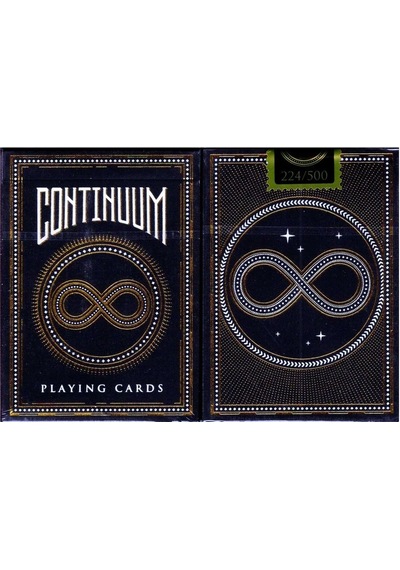 Bicycle Continuum Black Oyun Kağıdı Limited Edition Uspcc Koleksiyonluk İskambil Kartları