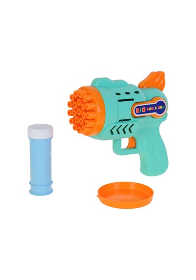 Mio İyi Ki Store Otomatik Baloncuk Tabancası Pilli Köpük Yapan Bubble Gun Oyuncak Seti - Renkli Seçenekli Çok Renkli