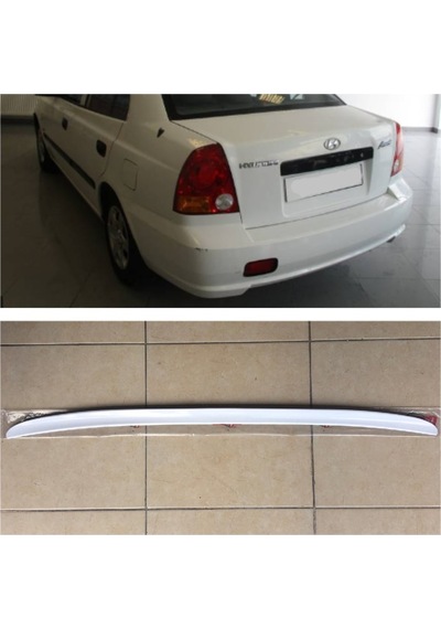 Hyundai Accent Admire Bagaj Üstü Spoiler Bagaj Çıtası Parlak Beya