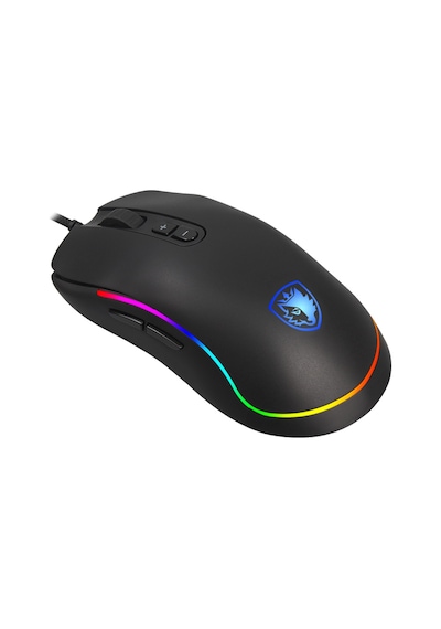 Sades S11 Revolver RGB Gaming Mouse Mavi - Siyah