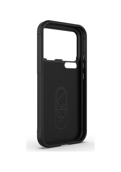 Maks Technology Mi 17 Pro Max Kılıf Esnek Tpu Oyuklu Arka Yüzey Tasarımlı Mkst Etnik Silikon Kapak - Siyah