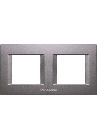 Viko Panasonic Thea 2x2m Optima Serisi Antrasit Renk Çerçeve - Wvtf08481an-tr
