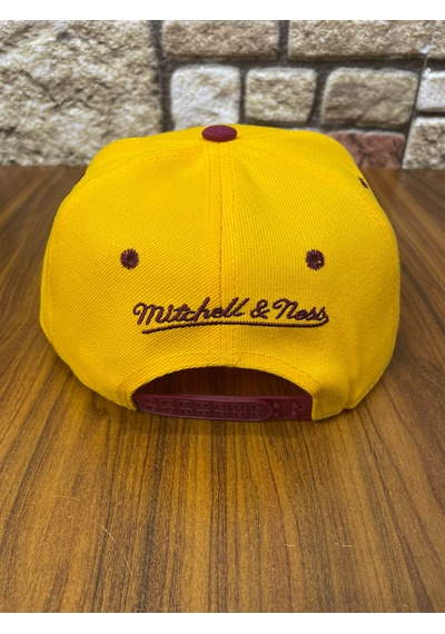 Hamze Cleveland Cavaliers Nba Hiphop Snapback Rapper Basketbol Unisex Şapka Cap Sarı