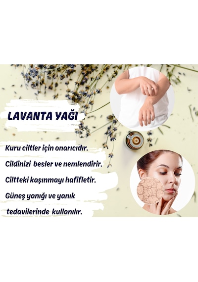%100 Saf Lavanta Uçucu Yağı 20 Ml - Doğal Ve Sakinleştirici Terapi Yağı 20 ML