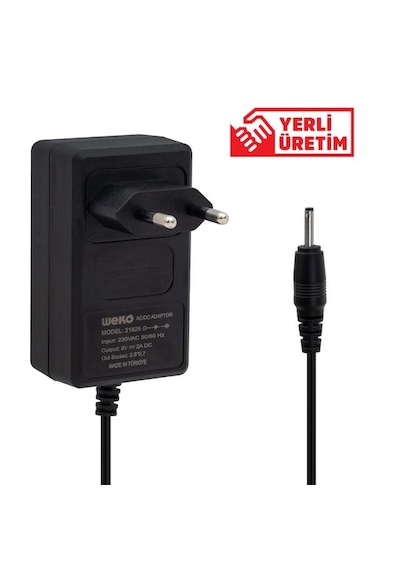 Weko 9 Volt 2 Amper İnce Uç Tablet Pc Adaptörü Diğer