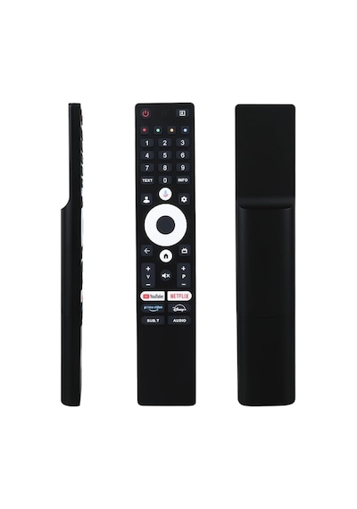 Strong Fobem Profilo Onvo Nordmende Google Tv Netflix Youtube Prime Disney+ Tuşlu Lcd Tv Kumandası İle Uyumlu Google Smart Tv Kumandası Mikrofonlu Ses Komutlu